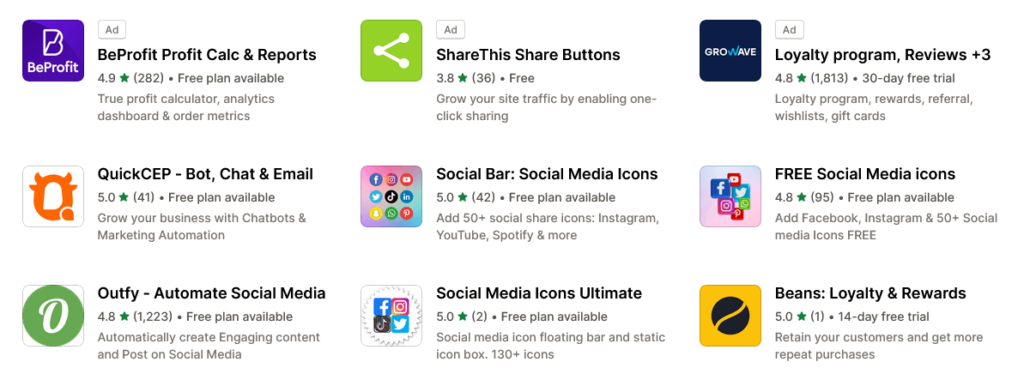 Shopify Integrations for Social Media Interaction